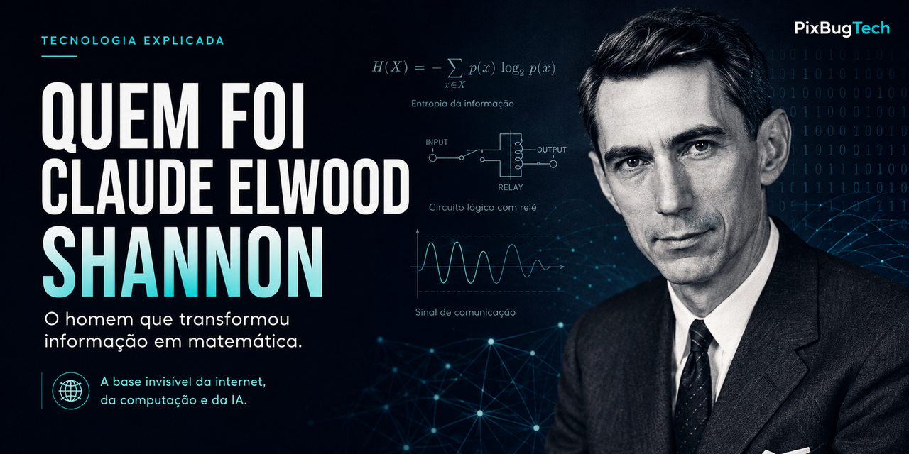 Quem foi Claude Elwood Shannon, o homem que transformou informação em matemática