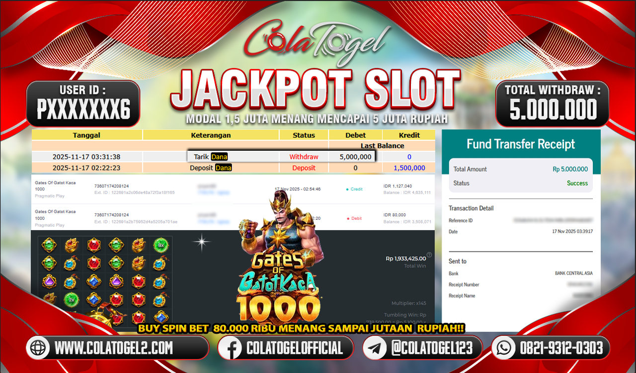 JACKPOT SLOT GACOR!!