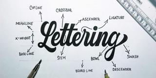 Adding Your Modern Calligraphy And Hand Lettering To Leaves