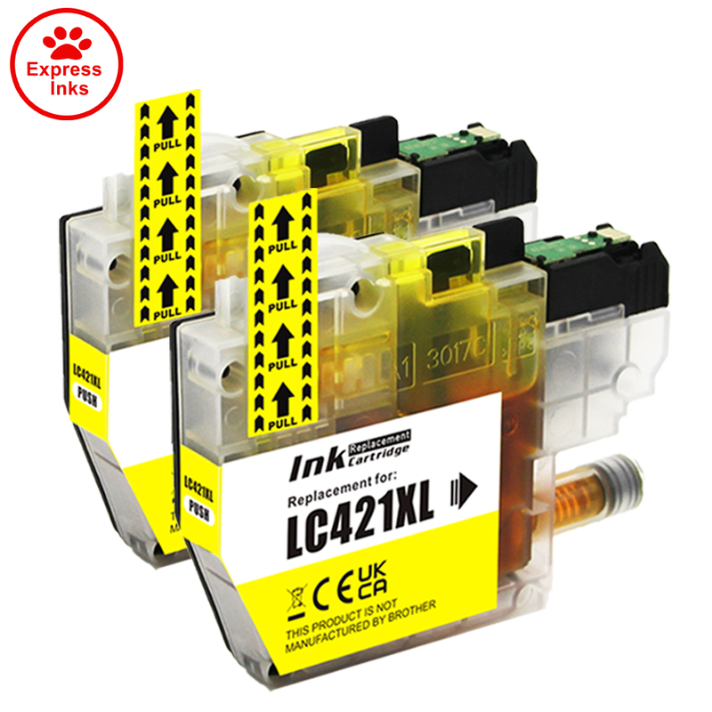 LOTE DE CARTUCHOS DE TINTA LC421XL aptos para Brother DCP-J1050DW J1140DW MFC-J1010DW - Imagen 18 de 18