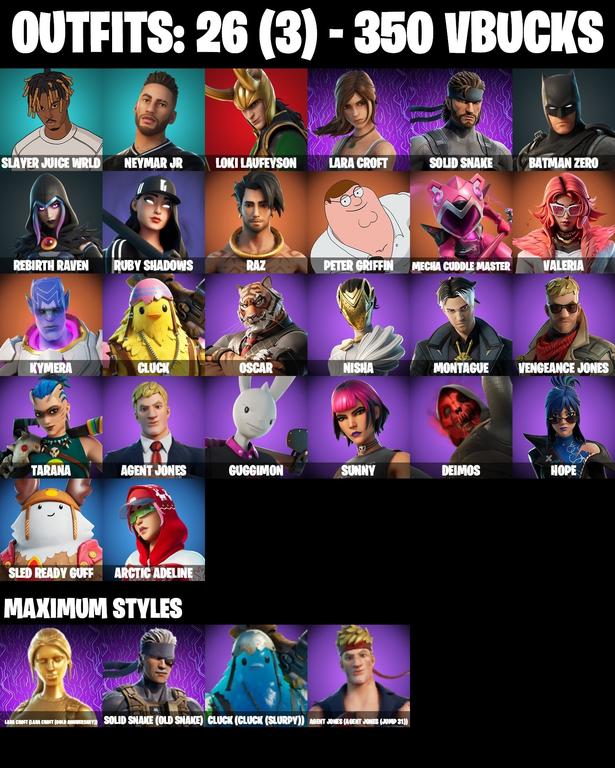 skins comp