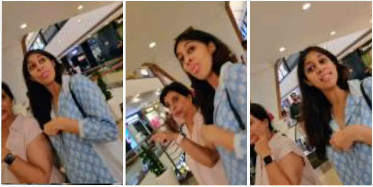 Hot girls in mall and mart leaked mms