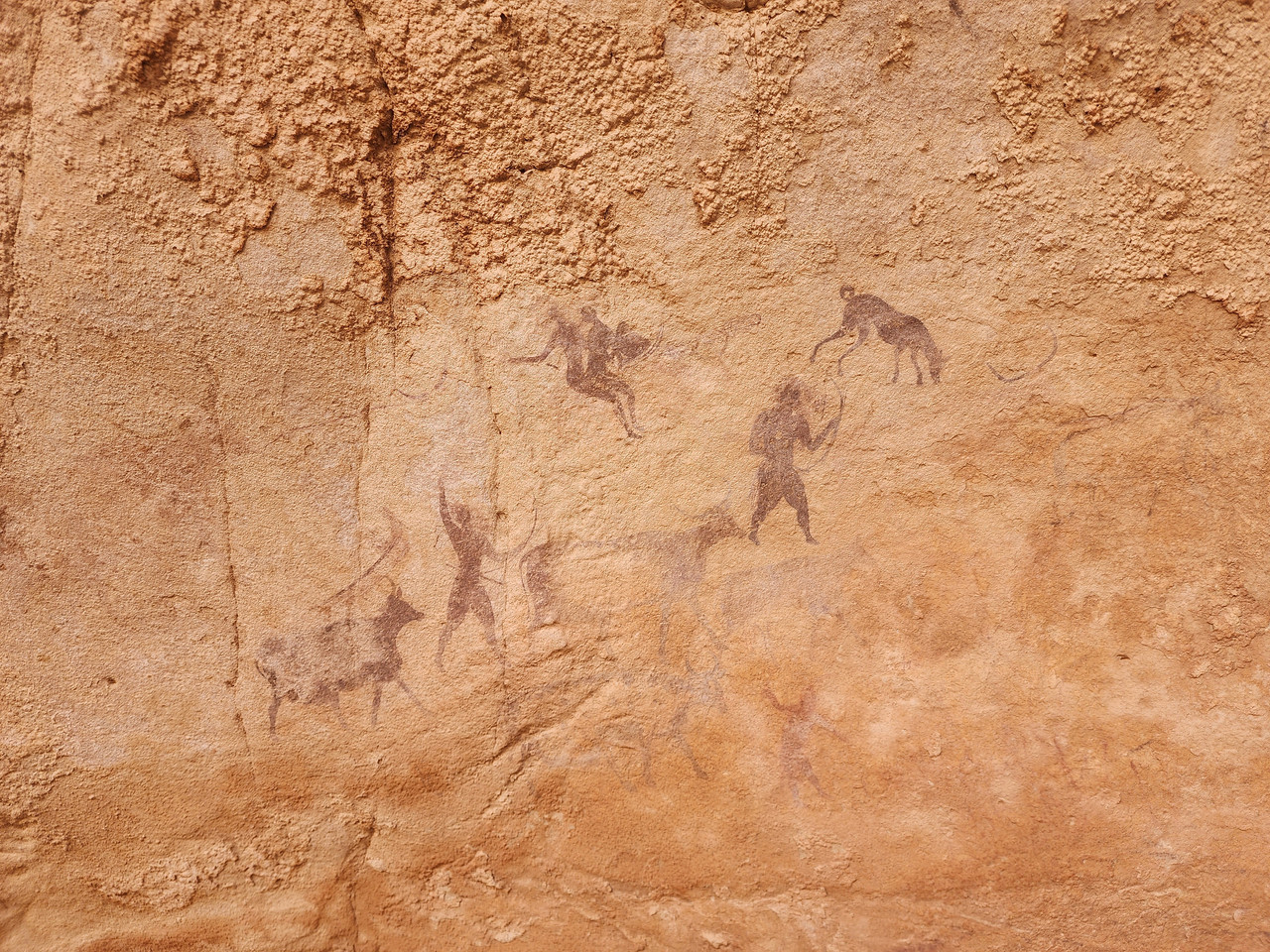 Peintures rupestres Tassili