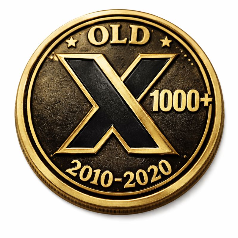 1000+ FOLLOWERS 2010-2020 OLD TWITTER ACCOUNTS.AUTH TOKEN. CT0