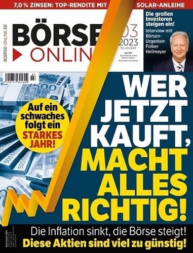 Cover: Börse Online Magazin No 03 vom 19  Januar 2023
