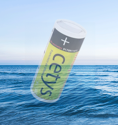 Lata de Agua de Cartón Lata de Agua de Cartón