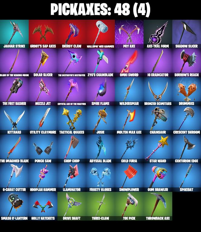 pickaxes comp