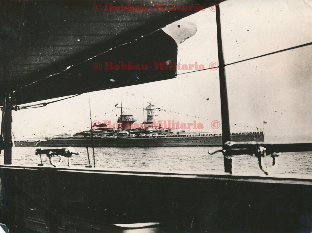 V660 Foto Panzerschiff Admiral Graf Spee Spanien Kriegsmarine Flottenmanöver