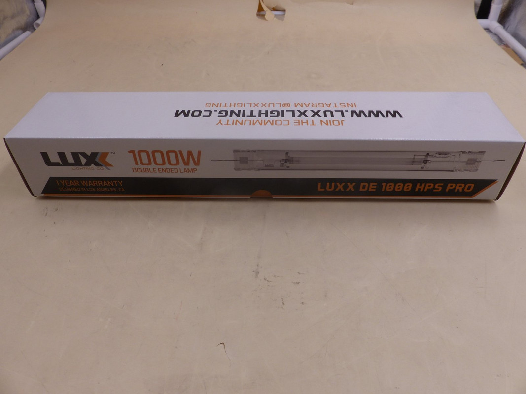 LUXX HPS PRO BULB 1000W DE DOUBLE ENDED HIGH PRESSURE SODIUM LAMP