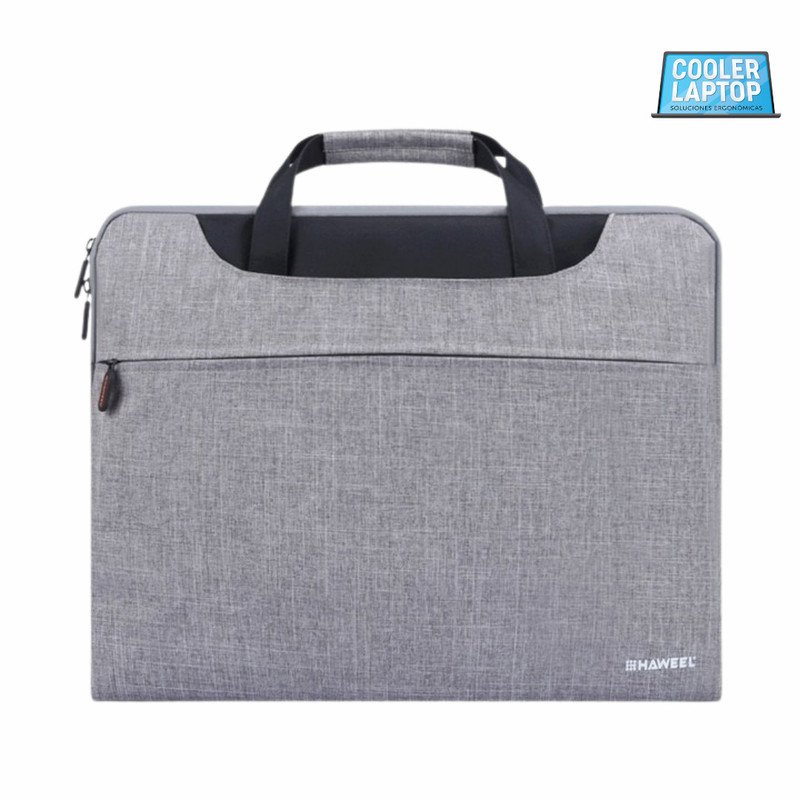 Ripley - PORTALAPTOP MALETIN FUNDA BOLSILLOS HAWEEL 15'-18' PULGADAS GRIS