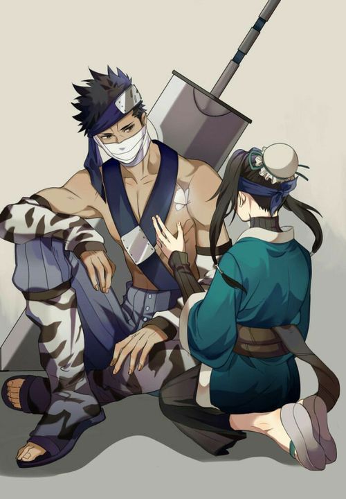 Zabuza and Kakashi Finishid! by Monstrenga-Do-Lago on DeviantArt