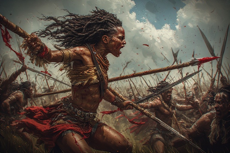 Africa-World-girl-warrior-hold-(19)