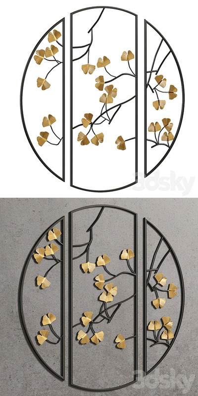 Metal Wall Decor Set