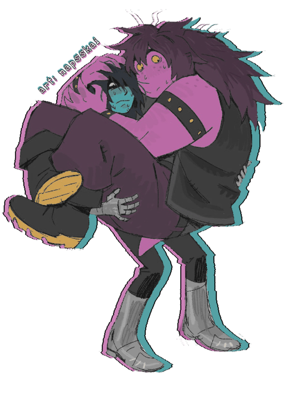 art: napsskai on twitter