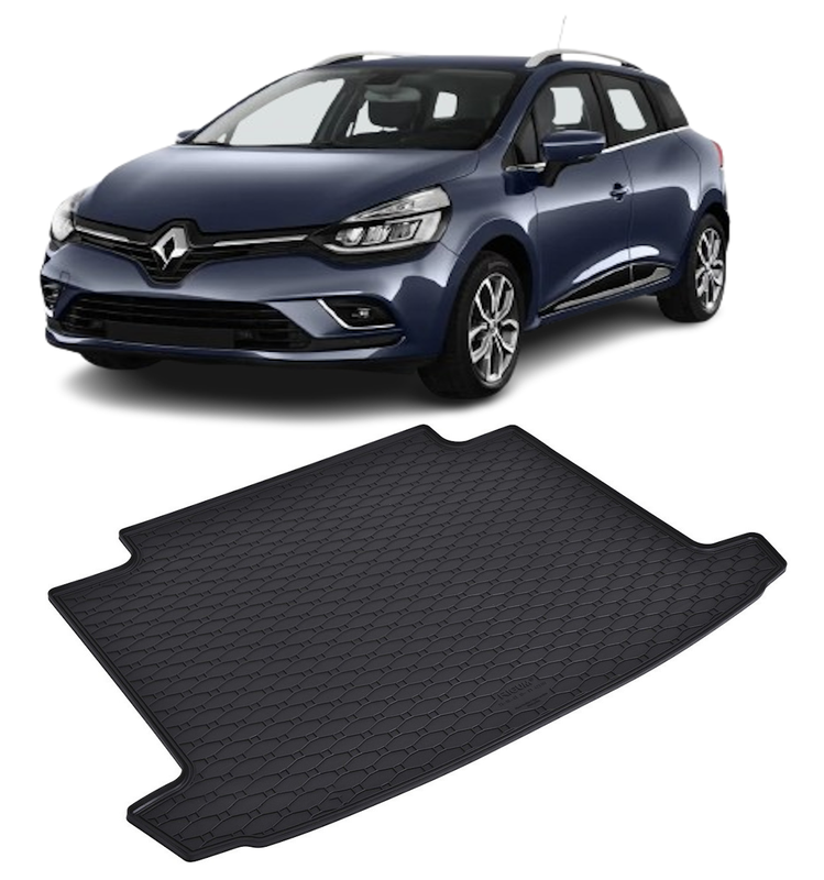 Tavita auto RENAULT Clio IV Grandtour 2013-2021, protectie portbagaj, Cri-Flo, din cauciuc 100%, compatibil cu autoturismul RENAULT Clio IV