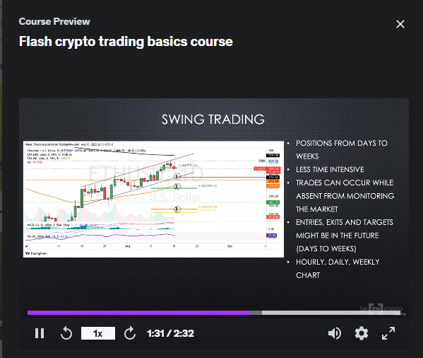 Flash-crypto-trading-basics-course