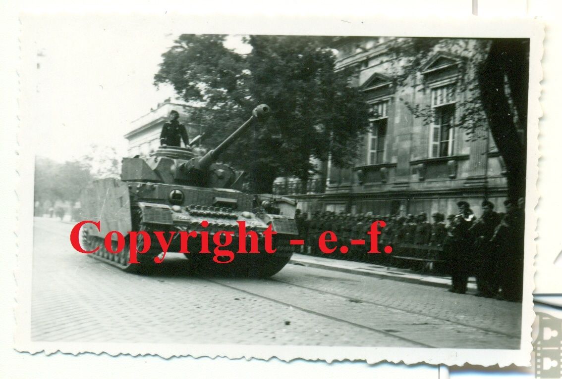 FOTO - FREMEREY - PANZER IV (Seitenschutz   Lang