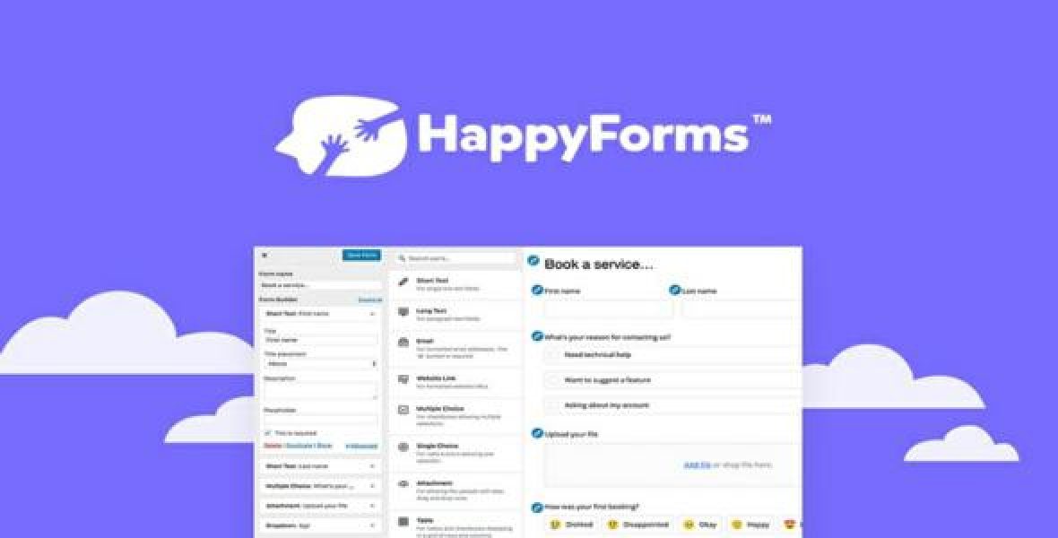 HappyForms Pro – Friendly Drag and Drop Contact Form Builder Wp