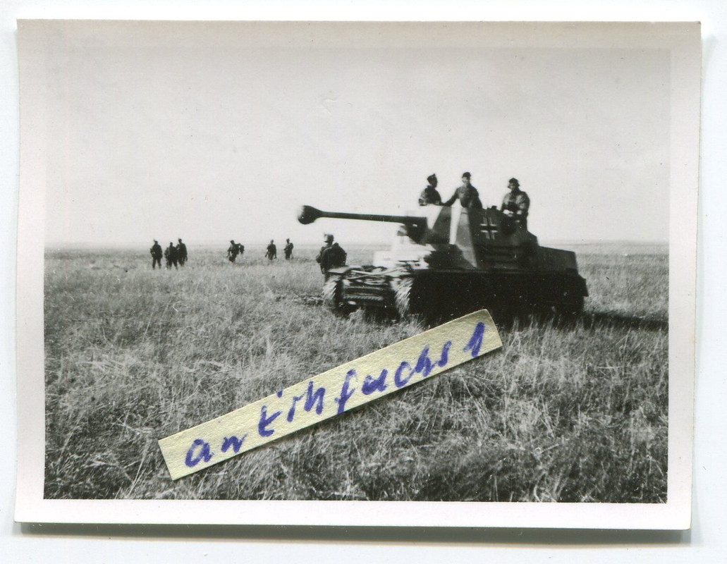 Panzer-SFL beim Front-Einsatz in Rußland 1943
