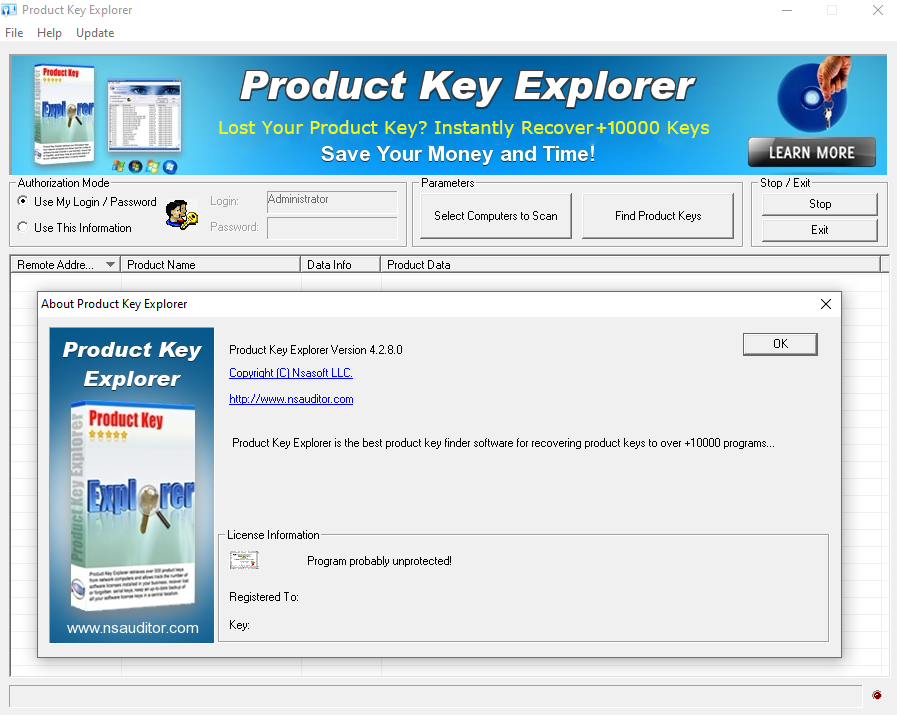 2 - Nsasoft Product Key Explorer v4.2.8.0 [Portable] [DG-FJ-UPL] - Descargas en general