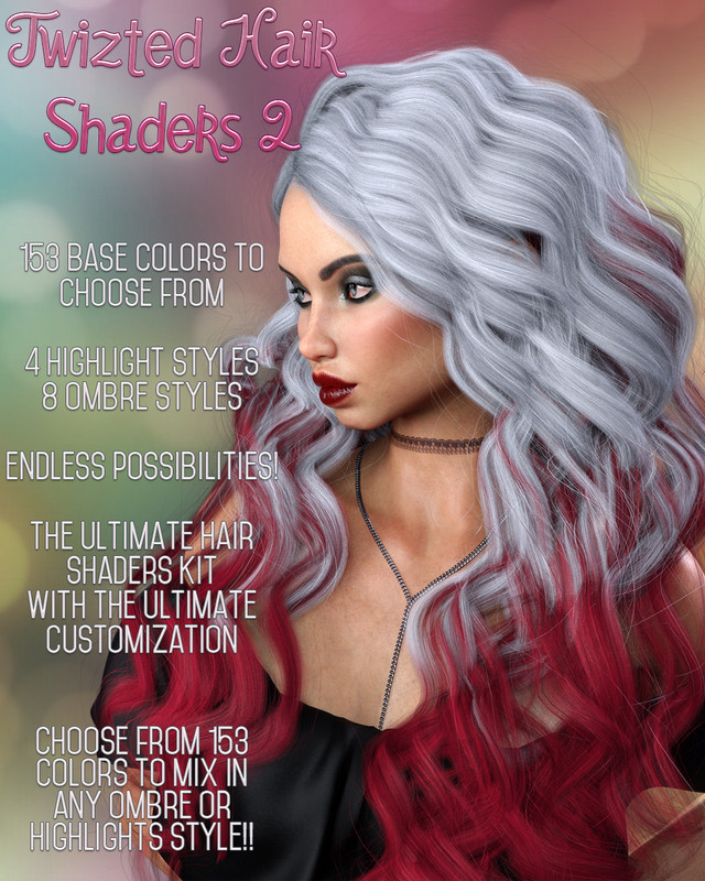 Twizted Hair Shaders 2 Twizted Hair Shaders 2