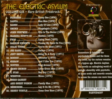 VA - The Electric Asylum, Volume 6 Rare British Freakrock, 1971 - 1976 (2014)