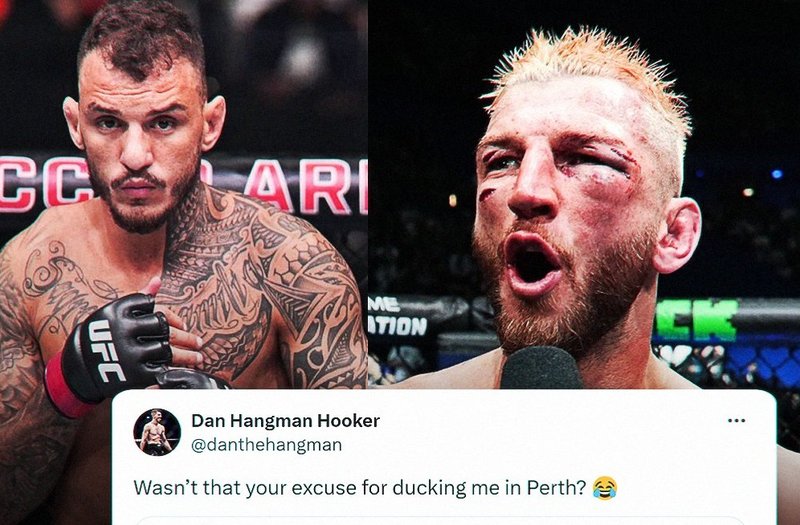 Ренато Мойкано предизвика Дан Хукър за UFC 310 през декември