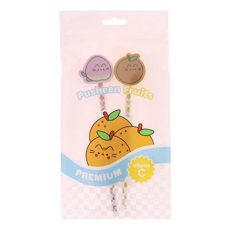 PUSHEEN FRUITS: PENCIL SET