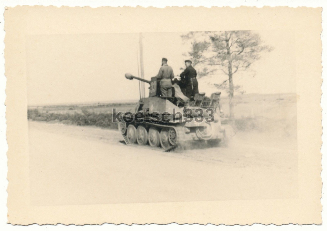 Foto 19. Panzer Div. - Panzerjäger Marder III au