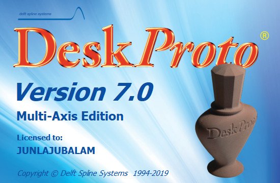 DeskProto 7.0 Revision 9275 Multi-Axis Edition DeskProto 7.0 Revision 9275 Multi-Axis Edition
