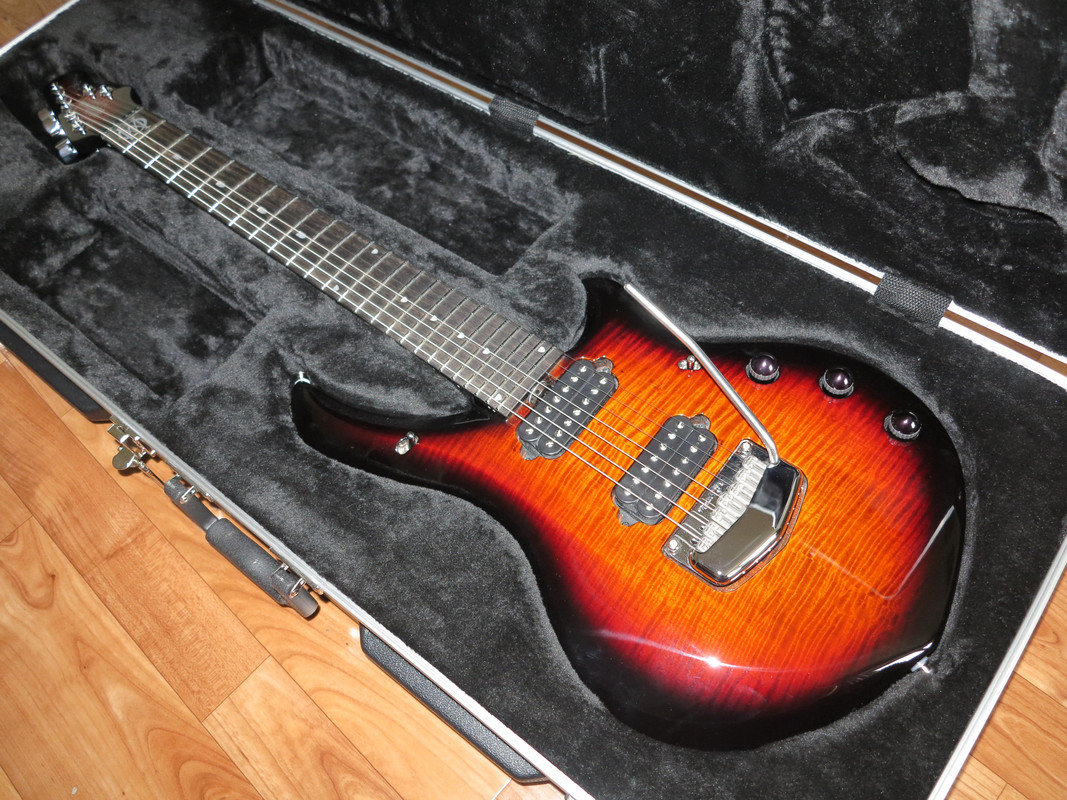 Ernie Ball Music Man Majesty 7 Tiger Eye / JP12-7 BFR Cherry Sugar -  commerce.instruments - Форум гитаристов