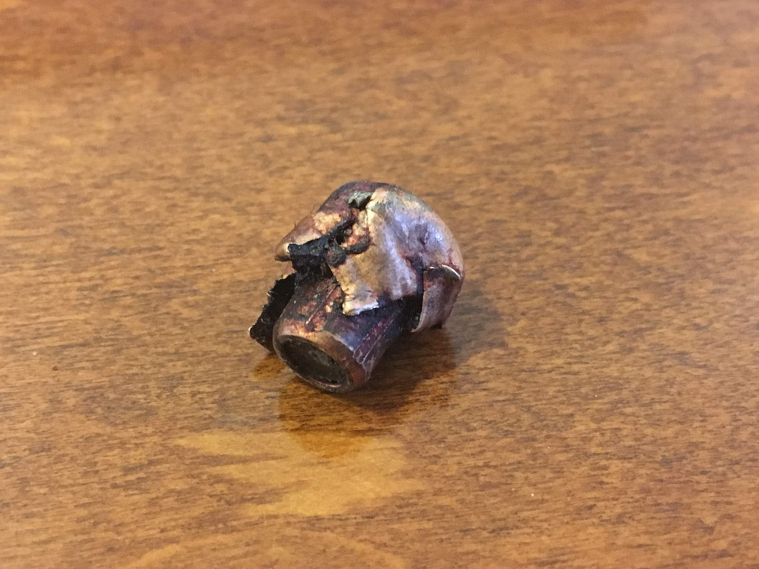 Recovered 200 gr Nosler Partition