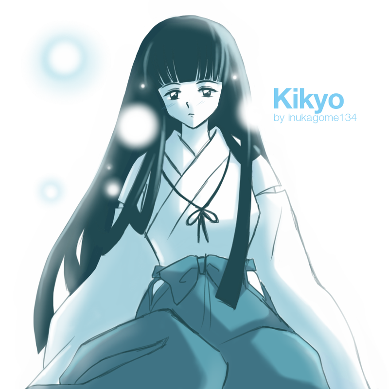 Hình vẽ Kikyou, Kagome, Sango bộ Inuyasha - Page 16 Kikyo_sketch_by_inukagome134-db13xpz