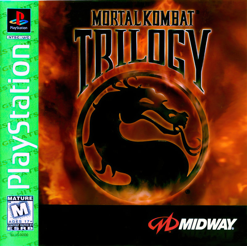 Mortal Kombat Trilogy (Greatest Hits) (SLUS-00330) (Front)