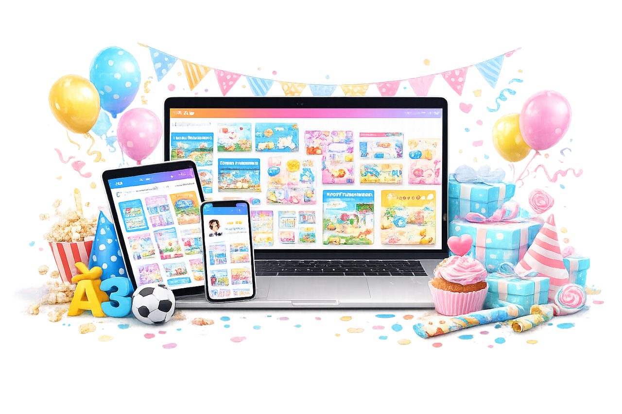 Visualização dos Kits Festa