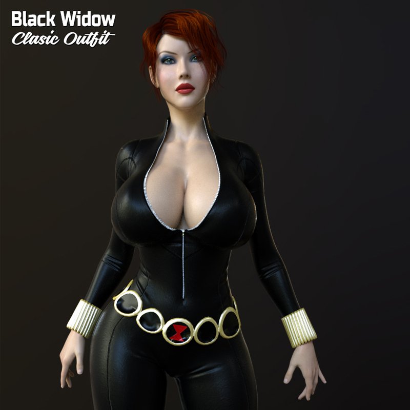 MV BlackWidow Classic For G3F MV BlackWidow Classic For G3F