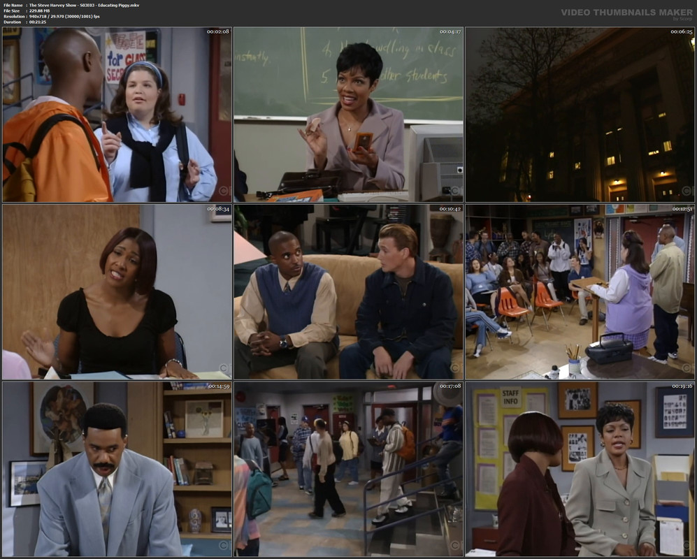 The Steve Harvey Show - S03E03 - Educating Piggy.mkv