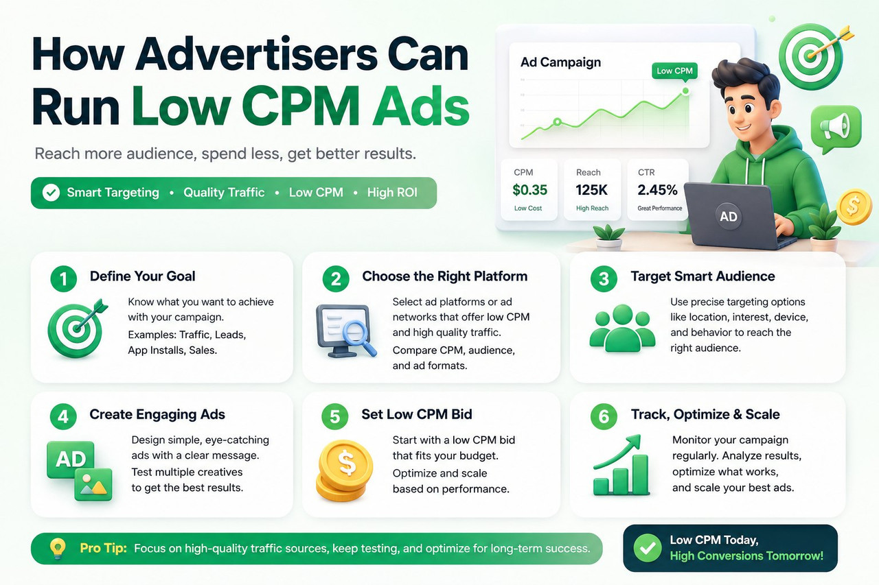 Low CPM Ads Banner