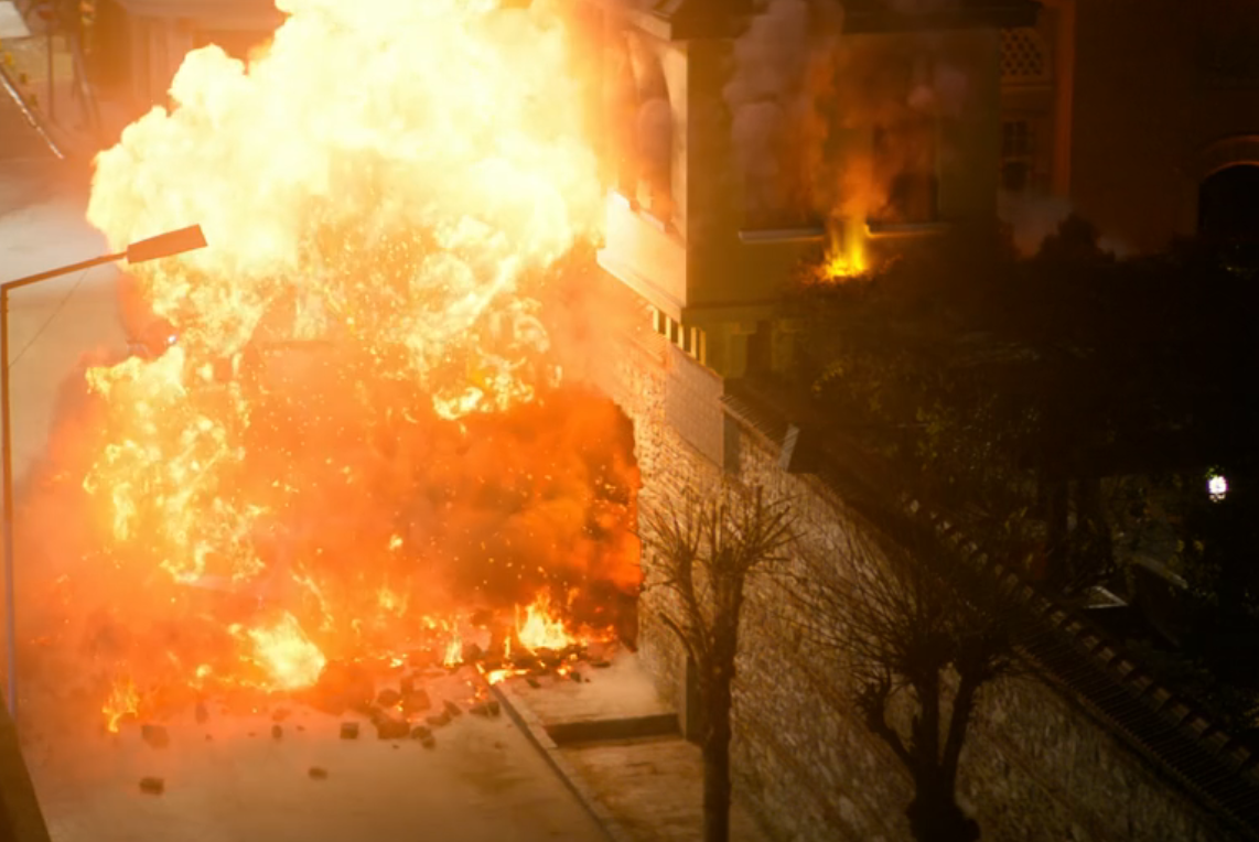 Explosion in Germany