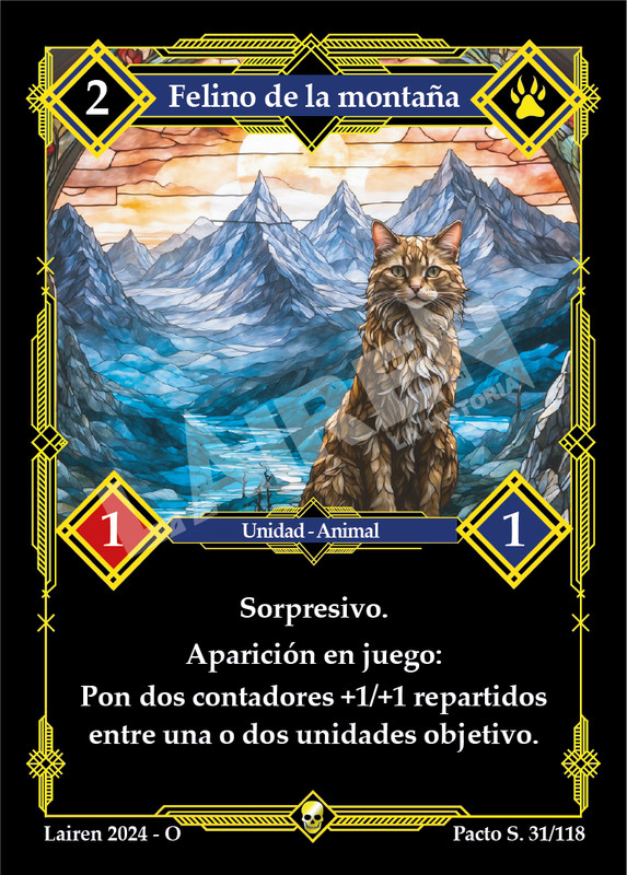 FELINO DE LA MONTAÑA