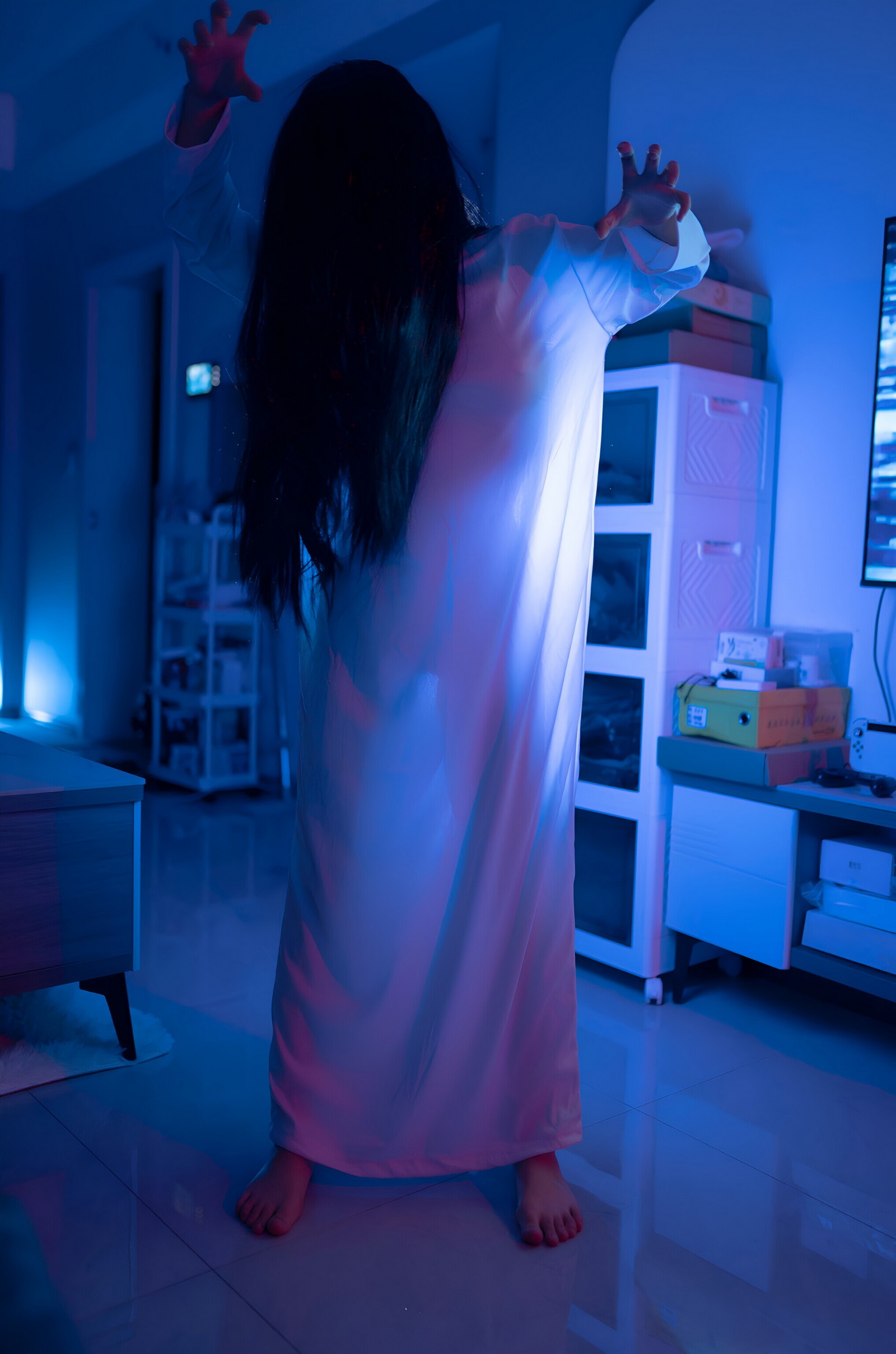 Bangni邦尼 – 贞子女友 Cosplay 写真集（91P-501.6MB）恐怖系插图9