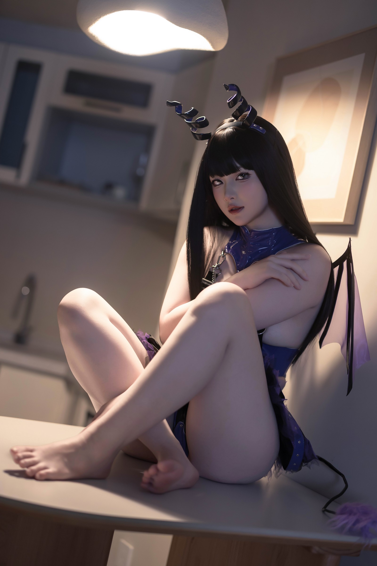 屿鱼 Yuyu 凋零月影 原创主题 写真图集（29P｜158MB）插图7