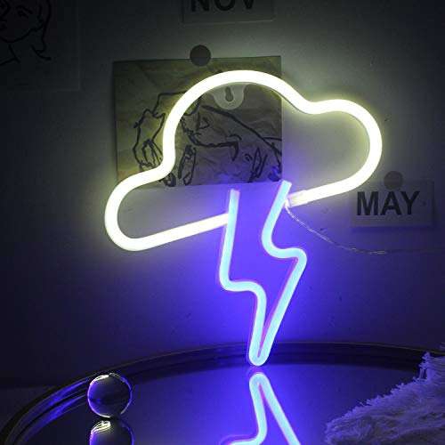 Compilación de letreros de Luz Neon USB en Amazon