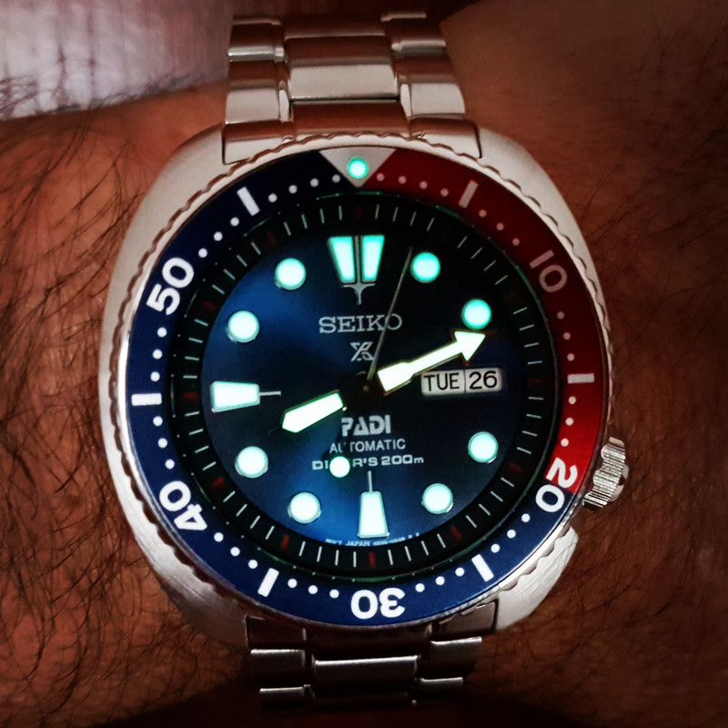 Seiko Prospex SRPA21 'Turtle' PADI Cal. 4R36 Auto 200M (4)