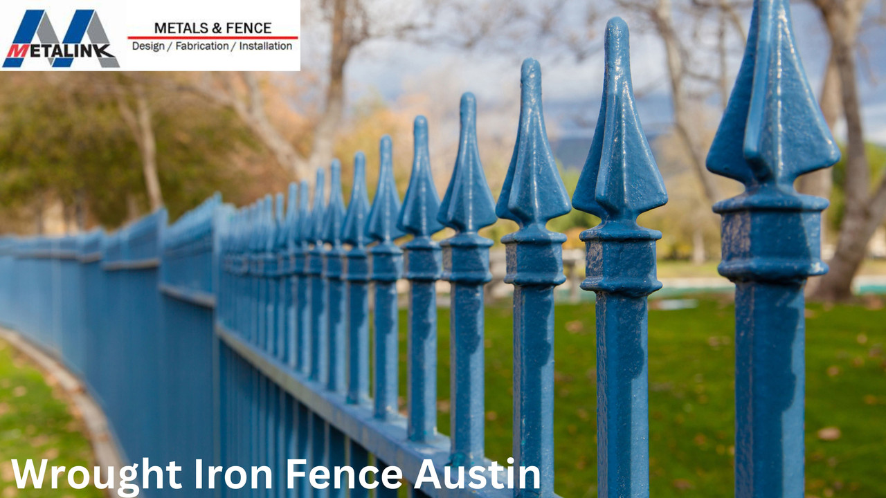 Wrought Iron Fence in Austin