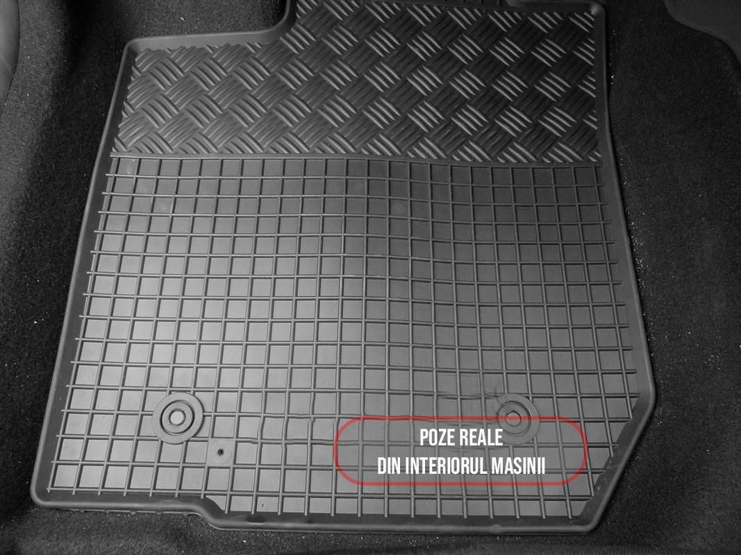 Set 4 covorase Dacia Sandero 2013-2020, din cauciuc 100%, compatibile cu autoturismul DACIA Sandero