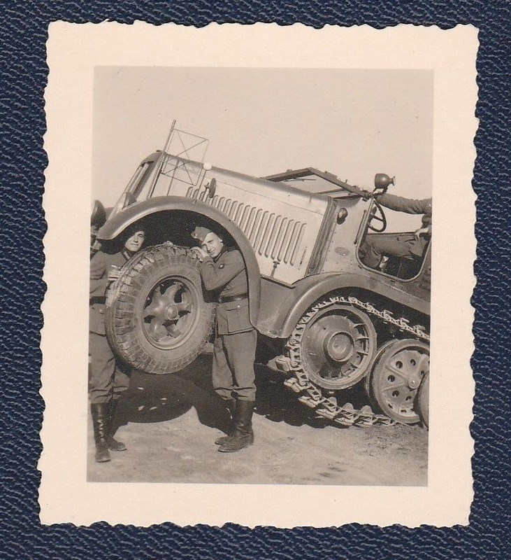 Foto 11 Stück SdKfz Halbkette