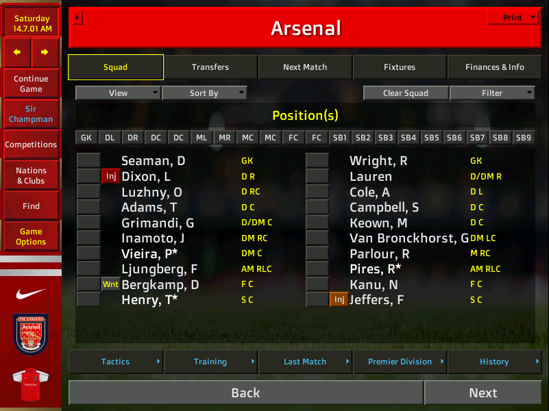 Arsenal Example — Postimages