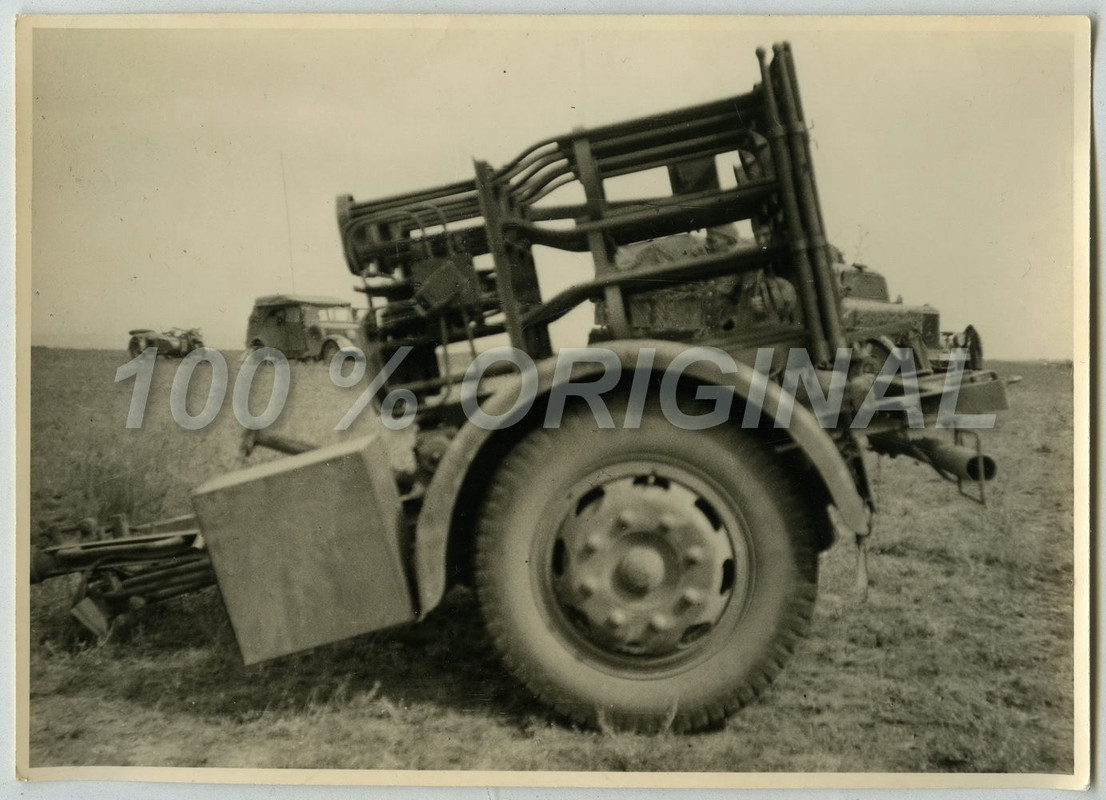 Foto Do Werfer Abteilung Russland Lkw Kfz Anhänger
