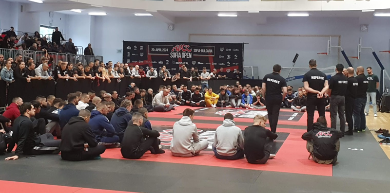 Над 340 граплъри на 4 татамита в ADCC Sofia Open 2024